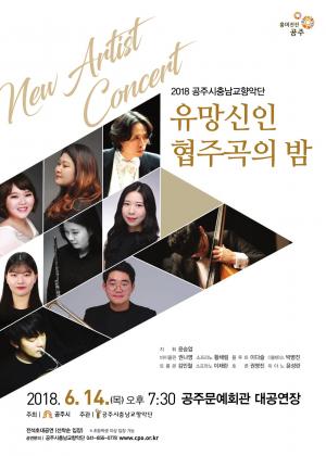 공주시 충남교향악단, 유망신인 협주곡의 밤 개최